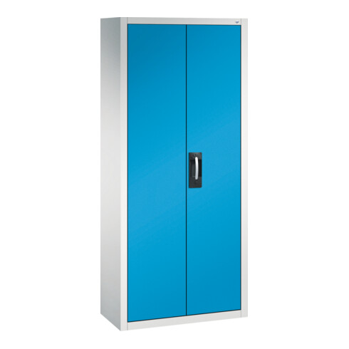 C+P Magazinschrank Serie 13, 1690x700x300mm, 7035/5012