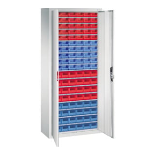 C+P Magazinschrank Serie 13, 1690x700x300mm, 7035/7035