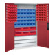 C+P Magazinschrank Serie 13, 1950x1100x535mm, 7035/3003-1
