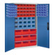 C+P Magazinschrank Serie 13, 1950x1100x535mm, 7035/5010-1