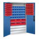C+P Magazinschrank Serie 13, 1950x1100x535mm, 7035/5010-1