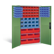 C+P Magazinschrank Serie 13, 1950x1100x535mm, 7035/6011