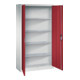 C+P Magazinschrank Serie 13, 1980x1000x420mm, 7035/3003-1