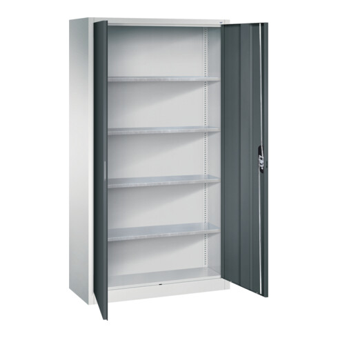C+P Magazinschrank Serie 13, 1980x1000x420mm, 7035/7016