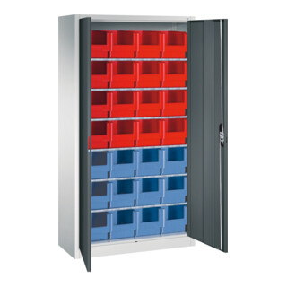 C+P Magazinschrank Serie 13, 1980x1000x420mm, 7035/7016