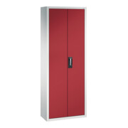 C+P Magazinschrank Serie 13, 1980x700x300mm, 7035/3003