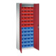 C+P Magazinschrank Serie 13, 1980x700x300mm, 7035/3003-1