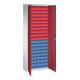 C+P Magazinschrank Serie 13, 1980x700x300mm, 7035/3003-1