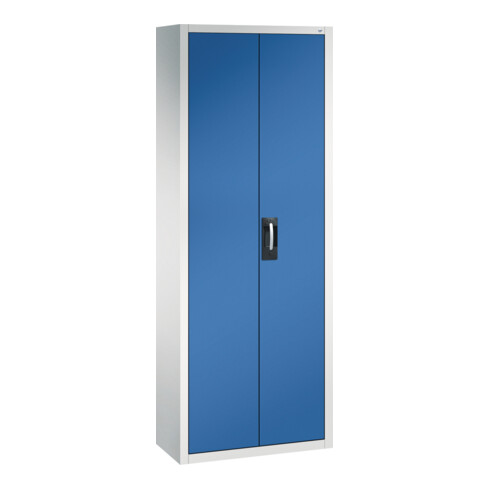 C+P Magazinschrank Serie 13, 1980x700x300mm, 7035/5010