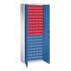 C+P Magazinschrank Serie 13, 1980x700x300mm, 7035/5010-1