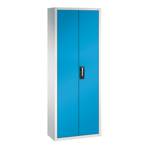 C+P Magazinschrank Serie 13, 1980x700x300mm, 7035/5012