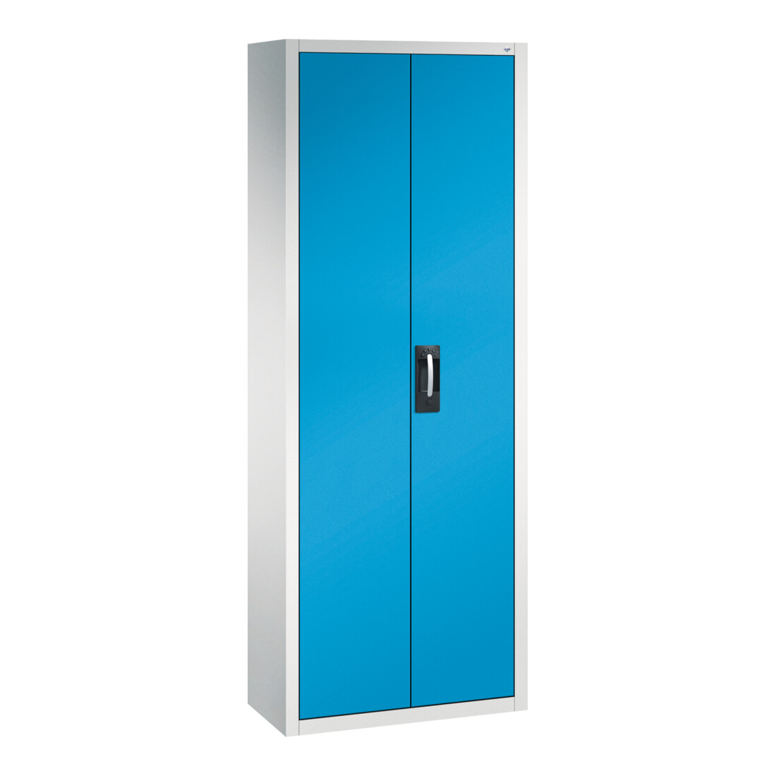 C+P Magazinschrank Serie 13, 1980x700x300mm, 7035/5012