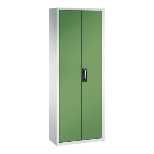 C+P Magazinschrank Serie 13, 1980x700x300mm, 7035/6011