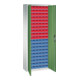 C+P Magazinschrank Serie 13, 1980x700x300mm, 7035/6011-1