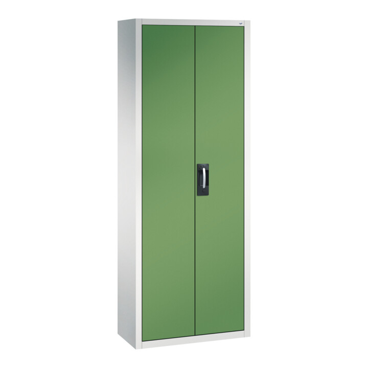 C+P Magazinschrank Serie 13, 1980x700x300mm, 7035/6011