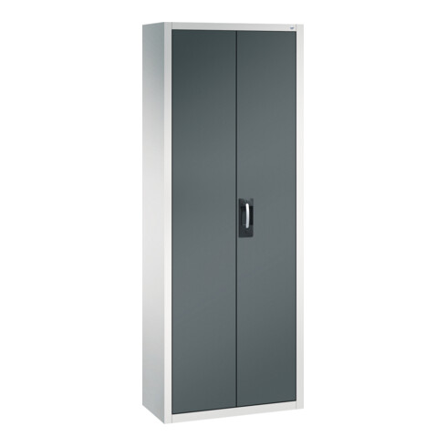 C+P Magazinschrank Serie 13, 1980x700x300mm, 7035/7016