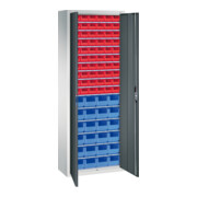C+P Magazinschrank Serie 13, 1980x700x300mm, 7035/7016