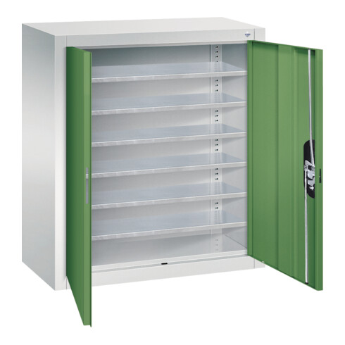 C+P Magazinschrank Serie 13, 830x700x300mm, 7035/6011
