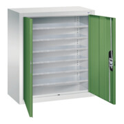 C+P Magazinschrank Serie 13, 830x700x300mm, 7035/6011