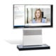 C+P Mediencart Cegano Mono, pour 1 écran, H1435xL1100xP570mm Avant Blanc pur Corps Blanc pur Blanc pur-1
