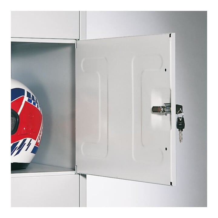 C+P Offene Garderobe Serie 8070 5 Fächer Sockel 1950 x 960 x 480 mm