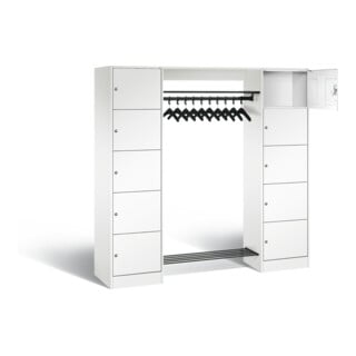 C+P Offene Garderobe Serie 8070, H1950xB1870xT480mm