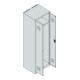 C+P PSA Doppel-Spind Classic PLUS, 2 Abteile, 1850x600x500mm, 7035/3003 Verschluss Sicherheits-Drehriegel