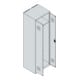 C+P PSA Doppel-Spind Classic PLUS, 2 Abteile, 1850x600x500mm, 7035/6011 Verschluss Zylinderschloss