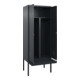 C+P PSA Doppel-Spind Classic PLUS, Bank, 2 Abteile, 2120x800x815mm, 7016/7016 Verschluss Zylinderschloss Sitzbanktyp auskragend Material Sitzfläche Kunststoff-2