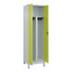 C+P PSA Doppel-Spind Classic PLUS, Füße, 2 Abteile, 1950x600x500mm, 7035/0024 Verschluss Zylinderschloss-2