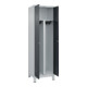 C+P PSA Doppel-Spind Classic PLUS, Füße, 2 Abteile, 1950x600x500mm, 7035/7016 Verschluss Zylinderschloss-2