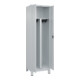 C+P PSA Doppel-Spind Classic PLUS, Füße, 2 Abteile, 1950x600x500mm, 7035/7035 Verschluss Zylinderschloss-2