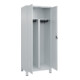 C+P PSA Doppel-Spind Classic PLUS, Füße, 2 Abteile, 1950x800x500mm, 7035/7035 Verschluss Sicherheits-Drehriegel