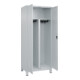 C+P PSA Doppel-Spind Classic PLUS, Füße, 2 Abteile, 1950x800x500mm, 7035/7035 Verschluss Zylinderschloss-1