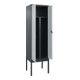 C+P PSA Doppel-Spind Classic PLUS, Gestell, 2 Abteile, 2120x600x500mm, 7016/7035 Verschluss Sicherheits-Drehriegel-2