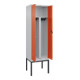 C+P PSA Doppel-Spind Classic PLUS, Gestell, 2 Abteile, 2120x600x500mm, 7035/2004 Verschluss Sicherheits-Drehriegel-2