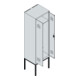 C+P PSA Doppel-Spind Classic PLUS, Gestell, 2 Abteile, 2120x600x500mm, 7035/2004 Verschluss Sicherheits-Drehriegel-5