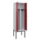 C+P PSA Doppel-Spind Classic PLUS, Gestell, 2 Abteile, 2120x600x500mm, 7035/3003 Verschluss Sicherheits-Drehriegel-2