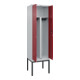 C+P PSA Doppel-Spind Classic PLUS, Gestell, 2 Abteile, 2120x600x500mm, 7035/3003 Verschluss Zylinderschloss-2