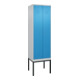 C+P PSA Doppel-Spind Classic PLUS, Gestell, 2 Abteile, 2120x600x500mm, 7035/5012 Verschluss Zylinderschloss-1