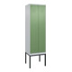 C+P PSA Doppel-Spind Classic PLUS, Gestell, 2 Abteile, 2120x600x500mm, 7035/6011 Verschluss Zylinderschloss-1