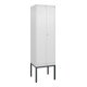 C+P PSA Doppel-Spind Classic PLUS, Gestell, 2 Abteile, 2120x600x500mm, 9016/9016 Verschluss Zylinderschloss-1