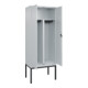C+P PSA Doppel-Spind Classic PLUS, Gestell, 2 Abteile, 2120x800x500mm, 7035/7035 Verschluss Sicherheits-Drehriegel-2