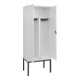 C+P PSA Doppel-Spind Classic PLUS, Gestell, 2 Abteile, 2120x800x500mm, 9016/9016 Verschluss Sicherheits-Drehriegel-2