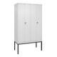 C+P PSA Doppel-Spind Classic PLUS, Gestell, 4 Abteile, 2120x1200x500mm, 9016/901 Verschluss Sicherheits-Drehriegel-1