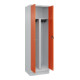 C+P PSA Doppel-Spind Classic PLUS, Sockel, 2 Abteile, 1950x600x500mm, 7035/2004 Verschluss Sicherheits-Drehriegel-4