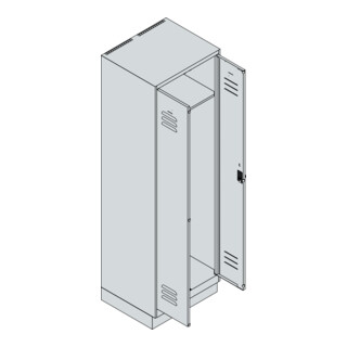 C+P PSA Doppel-Spind Classic PLUS, Sockel,  Sicherheits-Drehriegel