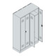C+P PSA Doppel-Spind Classic PLUS, Sockel, 4 Abteile, 1950x1200x500mm, 7035/3003 Verschluss Sicherheits-Drehriegel-5
