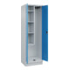 C+P Putzmittel-Spind Classic PLUS, Sockel, 2 Abteile, 1950x600x500mm, 7035/5012 Verschluss Sicherheits-Drehriegel-4