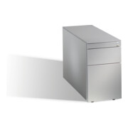 C+P Rollcontainer SmallAsisto H570xB330xT800mm weißaluminium, 33kg-1